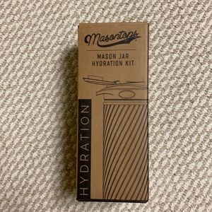 Mason Jar Hydration Kit Teal